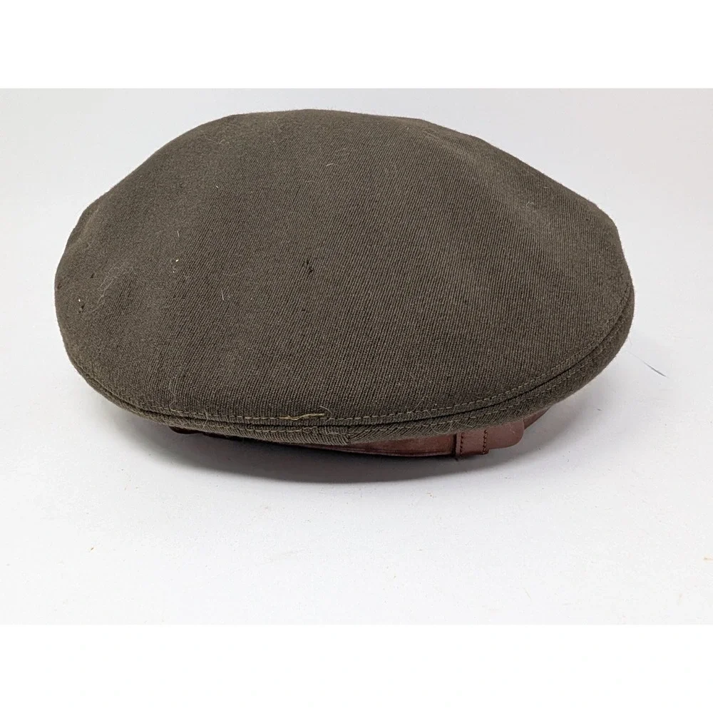 WWII USAAF Knox Flighter Officer Crusher Visor Hat Cap WW2 Named